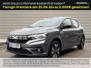 DACIA-Sandero-Journey TCe 90 CVT,teşhirdeki otomobil