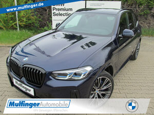 BMW-X3-X3 x30d M Sport HUD ACC SuViewPanoDH/K AHK 21 Sportpaket Bluetooth Navi Vollleder Klima Aktivlenku,Gebrauchtwagen