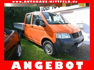 VW-T5-25 TDI DoKa lang 6-Sitzer Klima Standhz AHK,Used vehicle