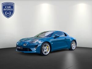 ALPINE-A110-GTS Heritage bleu paon *Akrapovic*,Véhicule d'exposition