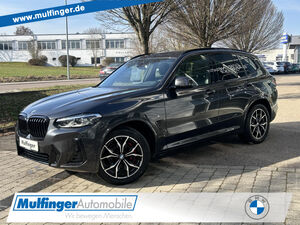 BMW-X3-X3 x20d M Sport Kamera LiveProf SitzhNavi 19 Sportpaket Bluetooth LED Vollleder Klima Aktivlenkung,Pojazdy używane