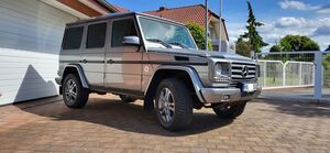 MERCEDES-BENZ-G 350-CDI "Palladiumsilber" wunderschön!,Véhicule d'occasion