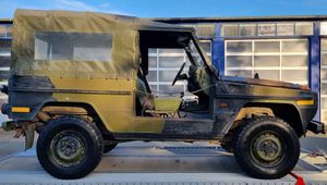MERCEDES-BENZ-G 240-240GD SCOUT *seltene Militärausführung* CABRIO!,Ojetá vozidla