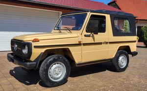 MERCEDES-BENZ-G 240-240GD Cabrio "1979" Nummer 397!!,Ojetá vozidla