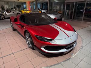 FERRARI-296 GTS-Assetto Fiorano/FullCarbon/Stripe,Ojazdené vozidlá