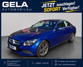 MERCEDES-BENZ-C 200-7G-Tronic Avantgarde /Teilleder/17 Zoll/Na,Skadad bil