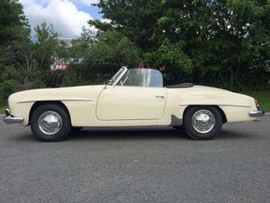 Mercedes-Benz-190-190 SL,Олдтаймер (Раритетный автомобиль)