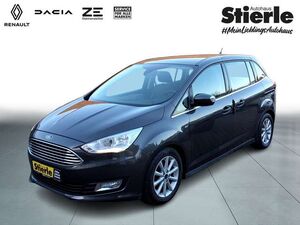 Ford-Grand C-Max-TITANIUM 10 125PS KLIMAAUT/AHK/SHZ/SCHIEBETÜRE,Auto usate