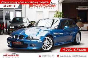 BMW-Z3-Coupé 30i Aut Topasblau Turnschuh 19% MwSt,Bruktbiler