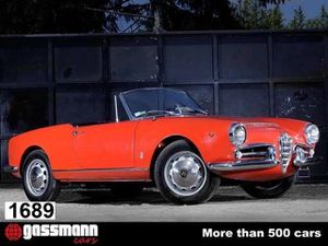 Alfa Romeo-Giulia-1600 Spider,Олдтаймер (Раритетный автомобиль)