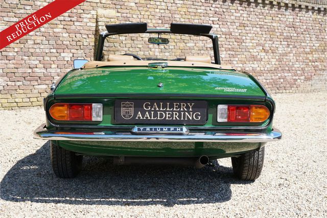 TRIUMPH Spitfire 1500 only 3.966 miles, factory new cond