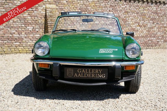 TRIUMPH Spitfire 1500 only 3.966 miles, factory new cond