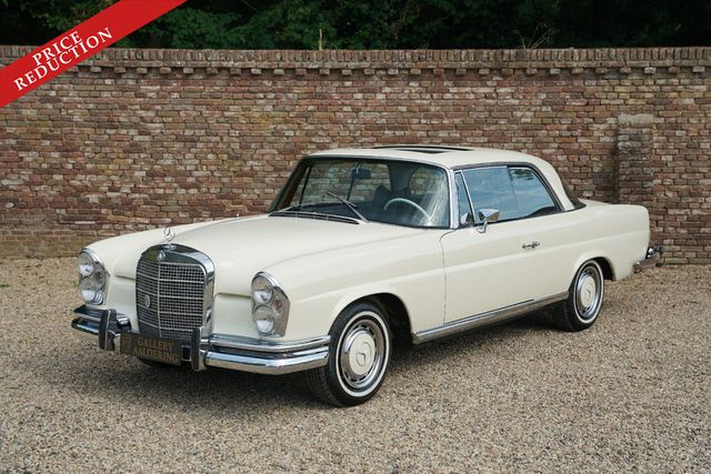 MERCEDES-BENZ 280 W111 SE Coupe Manual transmission, factory s