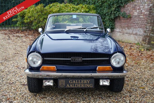 TRIUMPH TR6 Overdrive, restored and mechanically rebuilt
