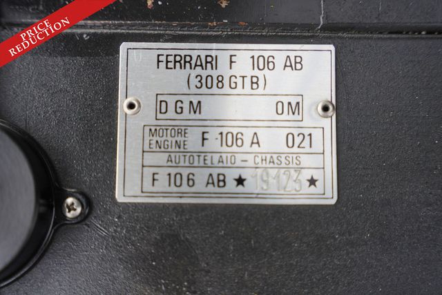 FERRARI 308 GTB Vetroresina PRICE REDUCTION! European ve