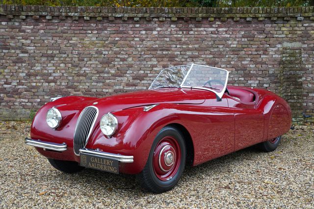 JAGUAR XK 120 Alloy Roadster One of 184 LHD Alloy bui