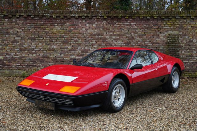 FERRARI 512 BB Only 44.000 km, 70% first paint, rare Eur