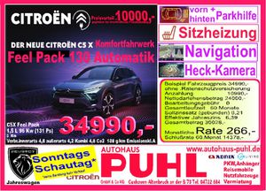 CITROEN C5 X Hybrid 225 Shine Pack Hybrid S&S(EU6d)(Plug-In)