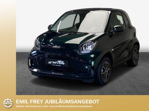 SMART fortwo coupe EQ passion+racing green+Pano+