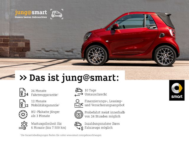 SMART fortwo coupe EQ passion+22 KW+Pano+Winter+Komfort