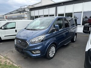FORD Tourneo Custom Titanium L2 2,0TDCI 150PS mHEV AHK Leder 8 Sitze Ford Protect Garantieschutzbrief 3.-5.Jahr bis 200.TKM
