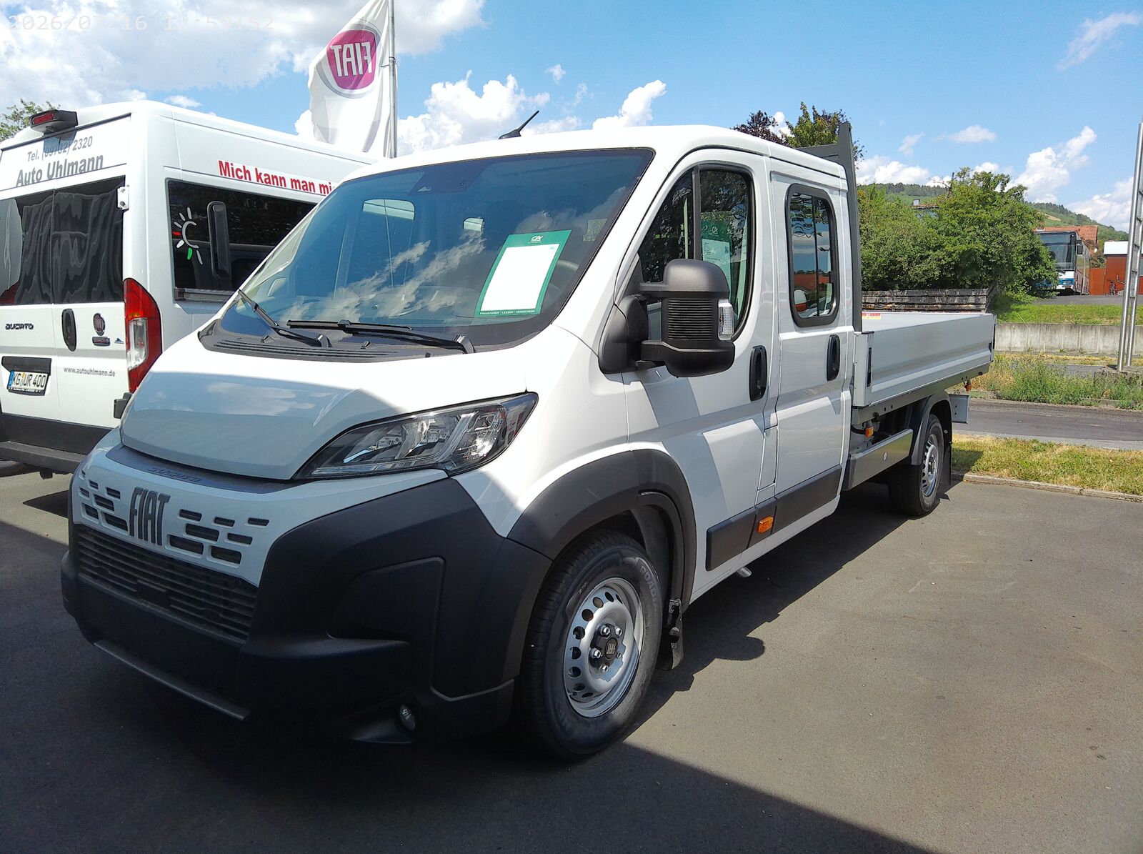 FIAT Ducato L4H1 Pritsche Doka