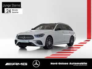 MERCEDES-BENZ E 400 d 4M T AMG MBUX PANO BURMESTER SHZ NIGHT