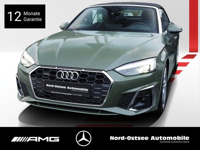 AUDI A5 40 CABRIO 2.0 TFSI quattro S-LINE AHK HUD LED 