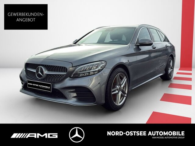 MERCEDES-BENZ C 300 de T AMG TEMPO AHK KLIMA SITZHEIZUNG LED 