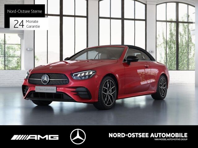 MERCEDES-BENZ E 200 CABRIO AMG DISTRO AIRSCARF HUD 360 NIGHT 