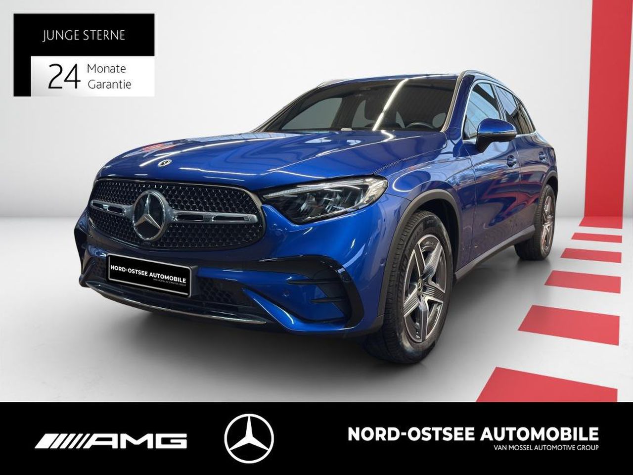 MERCEDES-BENZ GLC 300 d 4M AMG MBUX SHZ TOTWINKEL LED 