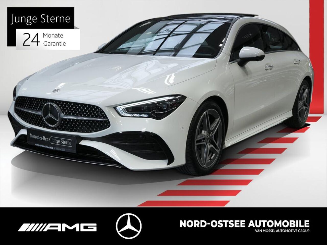 MERCEDES-BENZ CLA 250 4M SB AMG Line PREMIUM DISTRO PANO 360°K 