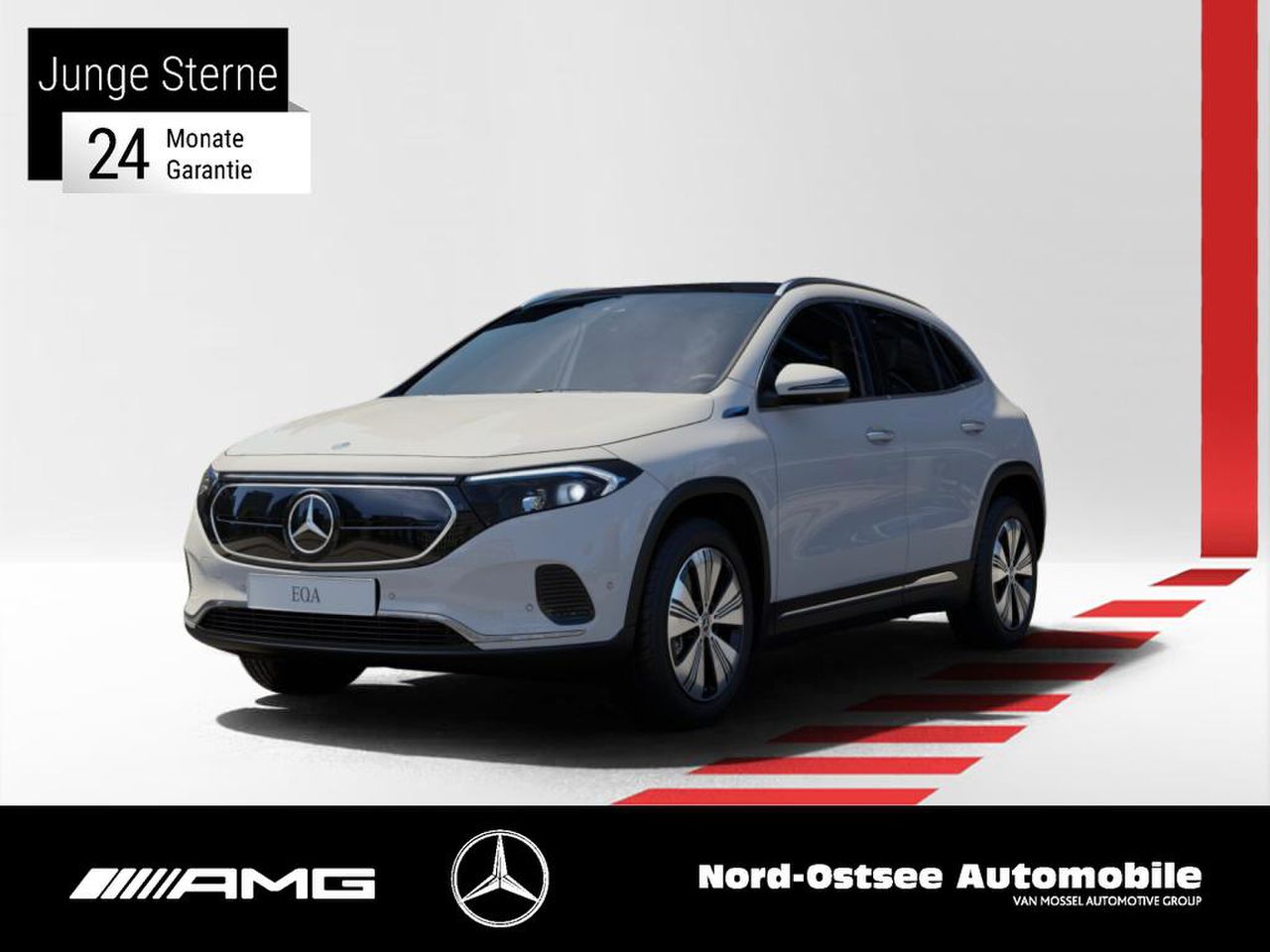 MERCEDES-BENZ EQA 250 PROGRESSIVE PANO 360 LED TEMPOMAT MBUX 