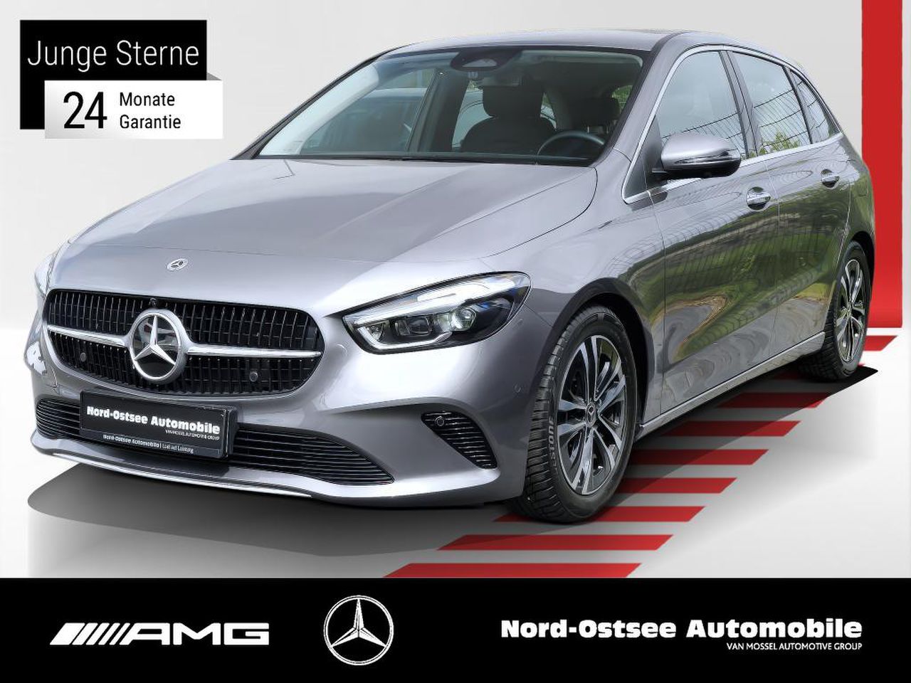 MERCEDES-BENZ B 200 d PROGRESSIVE MULTIBEAM 360° AHK KEYLESS 