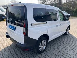 VW Caddy 2.0 TDI mit Rollstuhl Rampe Leder schwarz ......