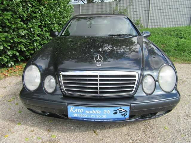 MERCEDES-BENZ CLK 320 Cabrio Elegance Leder 17 AMG Windschott Leder...