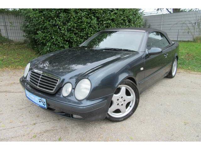 MERCEDES-BENZ CLK 320 Cabrio Elegance Leder 17 AMG Windschott Leder...
