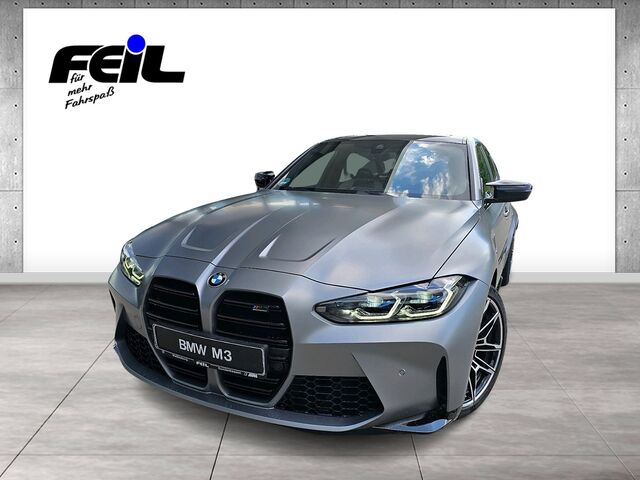 BMW M3 Limousine xDrive Competition Frozen Pure GreyII, Laserlicht, M-Driverspack.