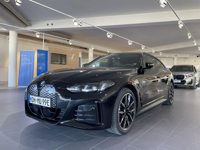 BMW i4 eDrive 35 Gran CoupÃ© M Sport DrivingProf. Pano Sportpaket HUD Navi LED Vollleder Klima Standhz Ansicht 4 für Fahrzeugdetailseite