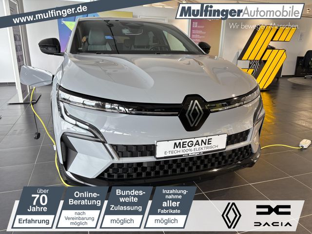 RENAULT Megane E-TECH 100% ele Techno 220 Comfor Bluetooth Navi LED Klima Einparkhilfe el. Fenster Ansicht 1 für Fahrzeugdetailseite