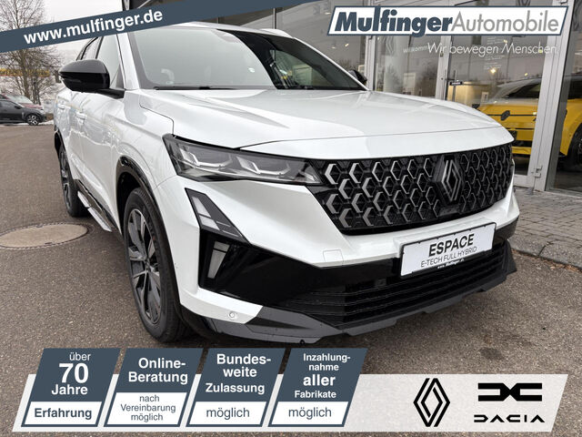 RENAULT Espace 6 Techno Full Hybrid E-Tech 200 5 Bluetooth Navi LED Klima Einparkhilfe el. Fenster Ansicht 1 für Fahrzeugdetailseite