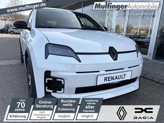 RENAULT R5 R 5 E-Tech 100% elektr. Techno 150 Comfort Range Bluetooth Navi LED Klima Einparkhilfe el. Fenster Ansicht 1 für Fahrzeugdetailseite