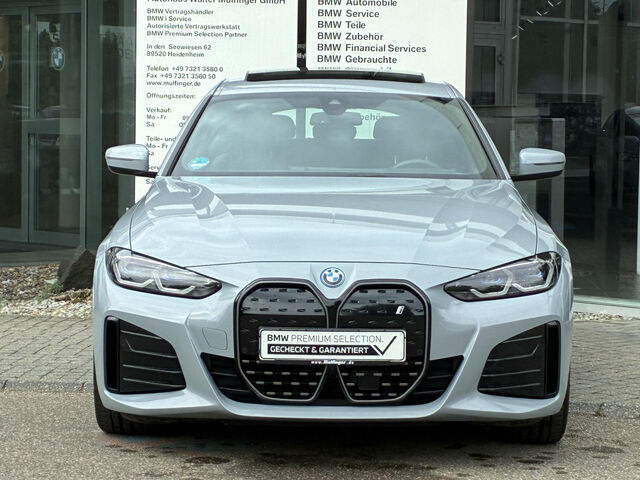 BMW i4 e40 GC M Sport HUD ACC GlasD.Laser Kamera HiFi Sportpaket Bluetooth Navi Klima Standhzg PDC el. Fe Ansicht 4 für Fahrzeugdetailseite