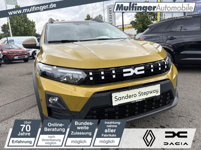 DACIA Sandero Stepway Extreme TCe 110 Winter-Paket Klima Einparkhilfe el. Fenster Ansicht 1 für Fahrzeugdetailseite