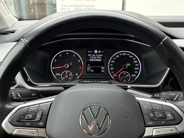 VW T-Cross 1.5 TSI ACC Kamera Sitzh. AppleCar AHK Bluetooth Navi Klima Einparkhilfe el. Fenster Ansicht 13 für Fahrzeugdetailseite