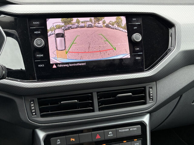 VW T-Cross 1.5 TSI ACC Kamera Sitzh. AppleCar AHK Bluetooth Navi Klima Einparkhilfe el. Fenster Ansicht 14 für Fahrzeugdetailseite