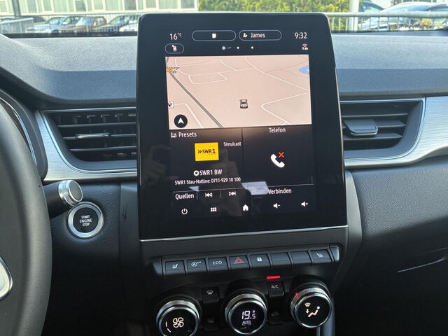 RENAULT Captur TCe 140 INTENS Aut. LED Kamera Sitzh. AHK Bluetooth Navi Klima Einparkhilfe el. Fenster Ansicht 13 für Fahrzeugdetailseite