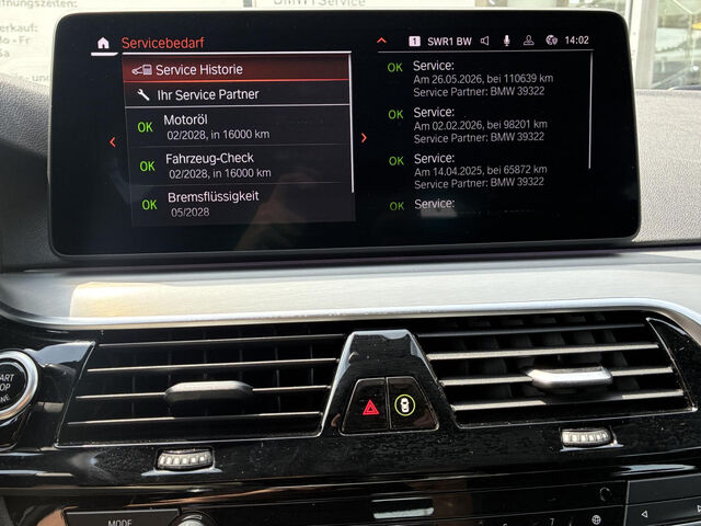 BMW 530 d xDr. T.  M Sport HUD ACC Standh.Kamera AHK Sportpaket Bluetooth Navi LED Vollleder Klima Standh Ansicht 15 für Fahrzeugdetailseite