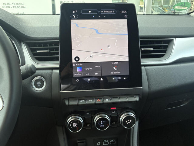 RENAULT Captur TCe Mild Hybrid140 Techno Kamera AppleCar Bluetooth Navi LED Klima Einparkhilfe el. Fenster Ansicht 11 für Fahrzeugdetailseite