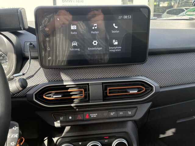 DACIA Sandero Stepway TCe90 Extreme Navi AHK 5.800km! Bluetooth LED Klima Einparkhilfe el. Fenster Ansicht 12 für Fahrzeugdetailseite
